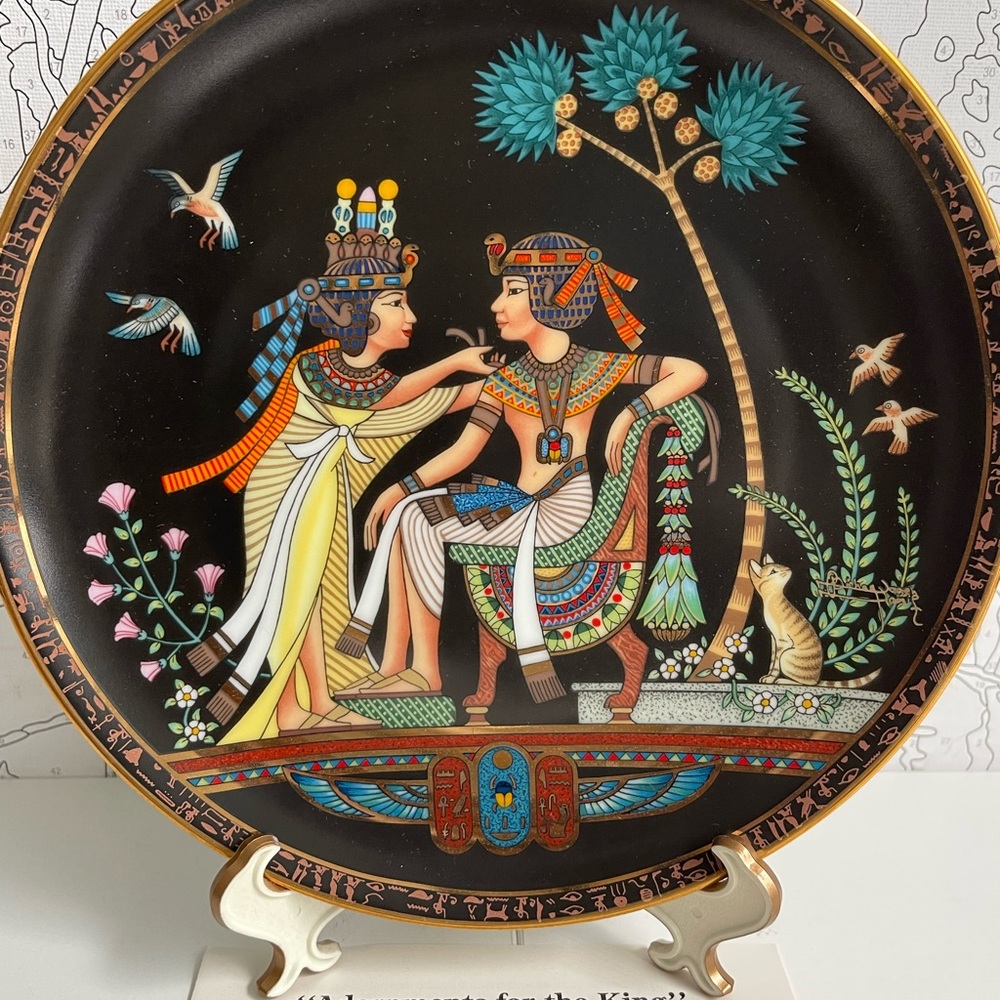 “Adornment for the King” 5th Plate in Legend of Tutankhamun